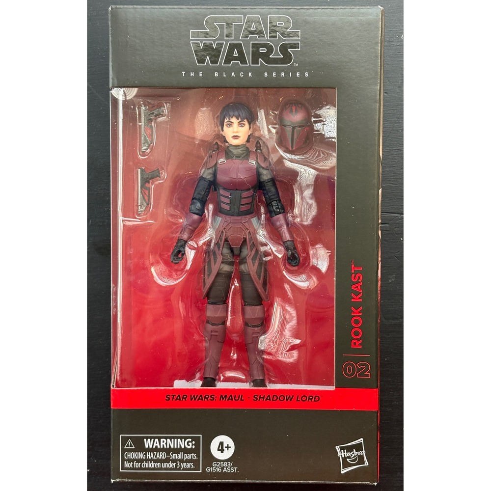 NEW: Star Wars Black Series Rook Kast Clone Wars Maul Shadow Lord Action Figure